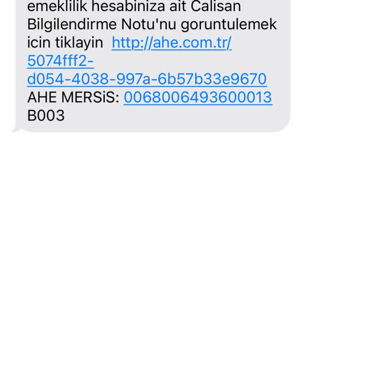 Başkasının Hesabı Üzerinden Yanlış Bilgilendirme Mesajları Alıyorum