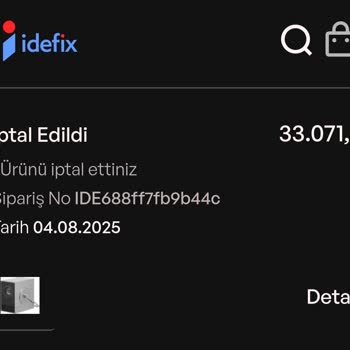 Sipariş İptali Sonrası Fiyat Artışıyla Karşılaştım