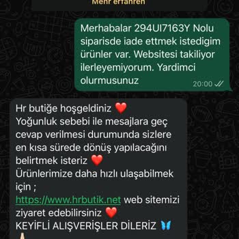 HR Butik ignoriert Widerrufsrecht – Fehlende Ware und kein Kundenservice