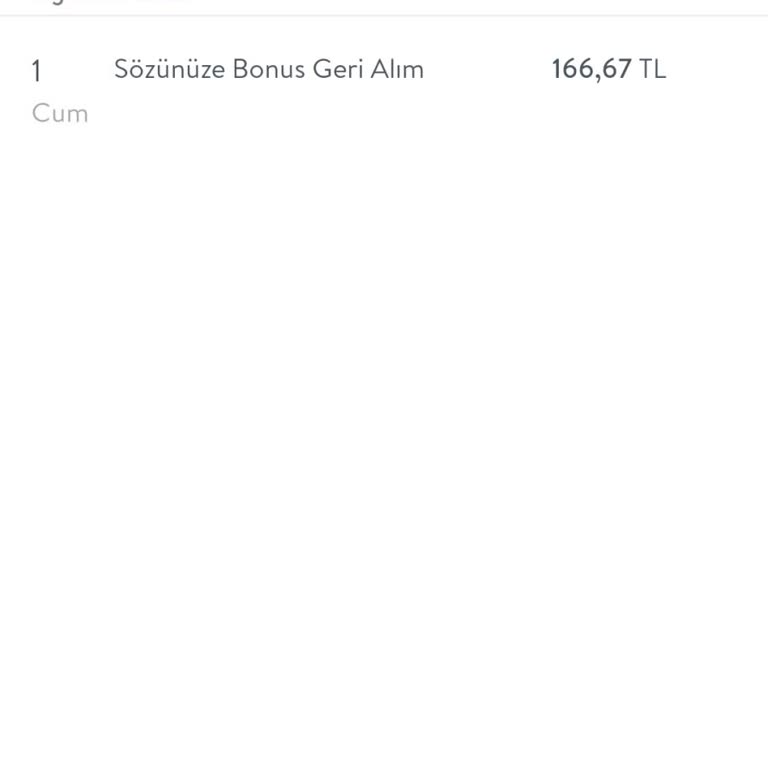 Kullanılmayan Karta Haksız Bonus Ücreti Yansıtıldı