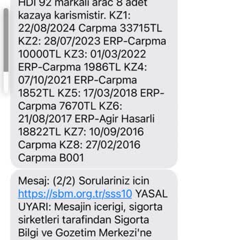 Araç Değer Kaybı Ve Hatalı Hasar Kaydı Mağduriyeti