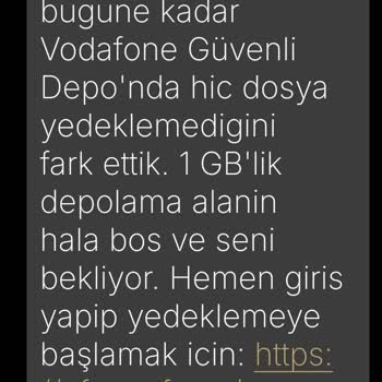 Kullanılmayan Güvenli Depo İçin Sürekli Mesaj Almak İstemiyorum