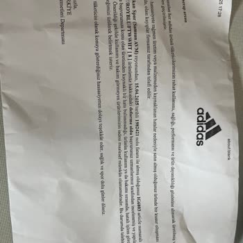 2 Ayda Deforme Olan Adidas Ayakkabıya Garanti Reddi
