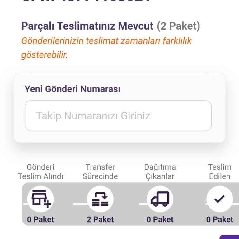 Kargom Zamanında Teslim Edilmedi, Bilgilendirme Yapılmadı