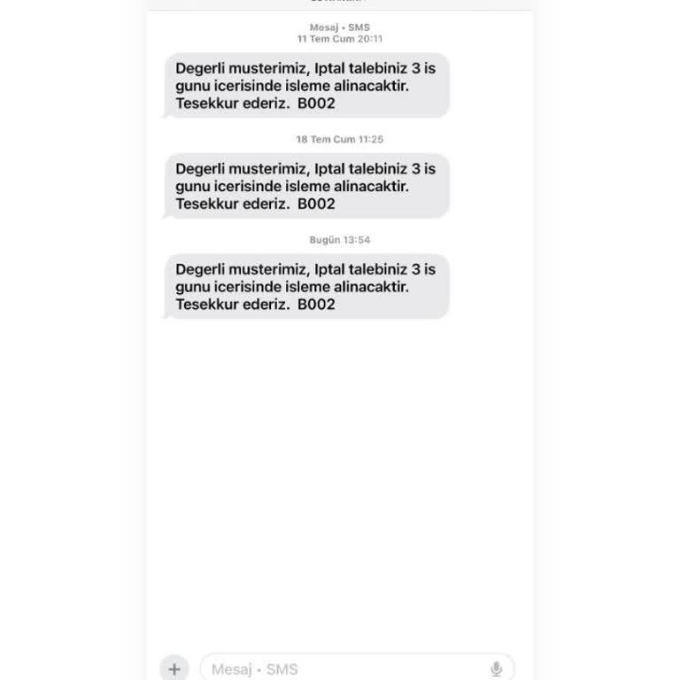 Rızam Dışında Sürekli Mesaj Gönderen LCW'den Şikayetçiyim