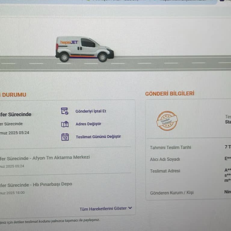 Kargom Kayıp Param İade Edilmiyor Muhatap Bulamıyorum