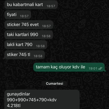 İletişimsizlik Ve Yanlış Anlaşılma Nedeniyle Sipariş Veremedim