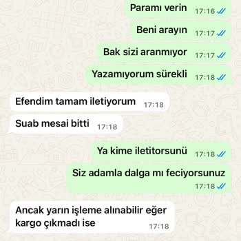 EFT İle Aldığım Ürünler Teslim Edilmedi, Param İade Edilmiyor