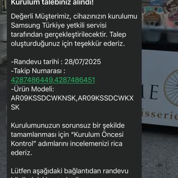 Yetkili Servis İletişimsizliği Ve Montaj Gecikmesi Mağduriyeti