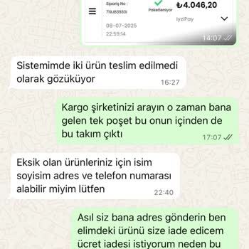 Eksik Ürün, Adres Hatası Ve Geciken Para İadesi: Müşteri Mağduriyeti