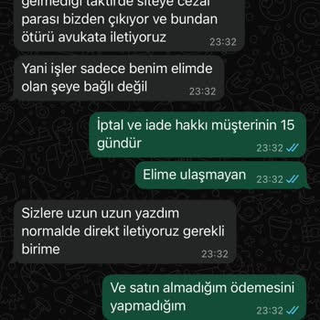 Havale İle Ödeme Zorunluluğu Ve İptal Talebinde Tehdit Edilmem