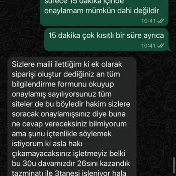 Havale İle Ödeme Zorunluluğu Ve İptal Talebinde Tehdit Edilmem