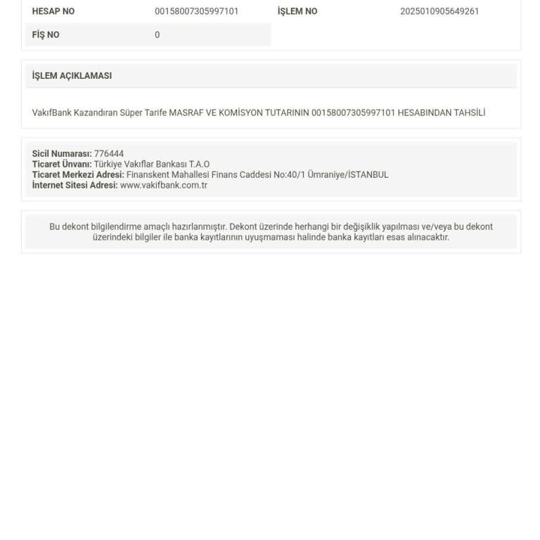 Onayım Olmadan Hesabımdan 2268 TL Kazandıran Süper Tarife Kesintisi Yapıldı