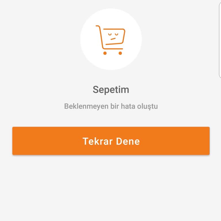 Trendyol Sepet Sorunu Günlerdir Çözülmüyor