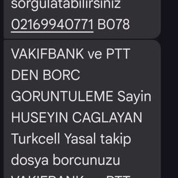 Adıma Açılan Sahte Hat Nedeniyle Yıllardır Haksız Borç Ve İcra Tehdidiyle Rahatsız Ediliyorum