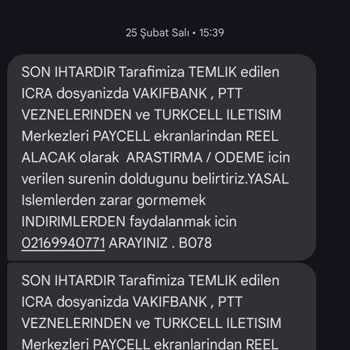 Adıma Açılan Sahte Hat Nedeniyle Yıllardır Haksız Borç Ve İcra Tehdidiyle Rahatsız Ediliyorum