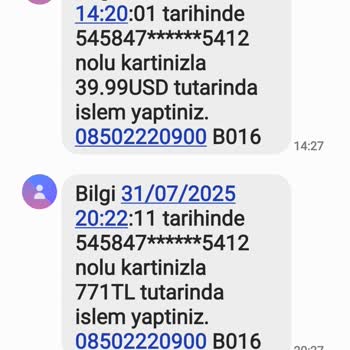 Etsy.com Kredi Kartımdan İzinsiz Çekim Ve Banka İlgisizliği