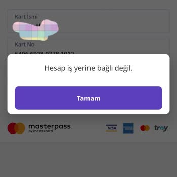 Getir.com'da Kartla Ödeme Hatası Alıyorum, Alışverişim Yarım Kaldı