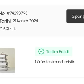 Patlayan Tencere Kapağı Ve Yetersiz Müşteri Hizmeti