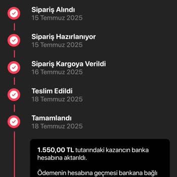 Letgo Satış Bedelimin 17 Gündür Hesabıma Yatırılmaması Ve Yetersiz Destek
