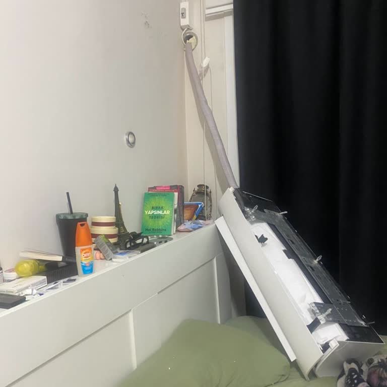 Klima Montajında Hayati Tehlike: Yanlış Uygulama Sonucu Büyük Risk