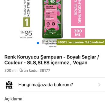 Yves Rocher Kampanya İndirimi Uygulanmadı, Müşteri Hizmetleri Yetersiz Kaldı