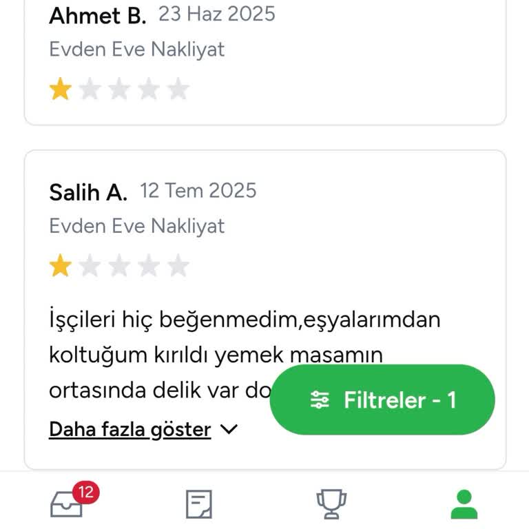 Profilime Asılsız Yorumlar Yapıldı Destek Alamıyorum