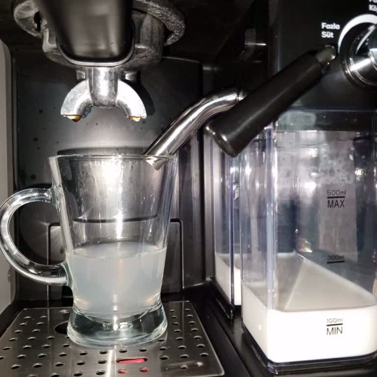 Yeni Alınan Karaca Mycaffe Barista S10 Makinesinde Latte Ve Sütlü İçecek Sorunu