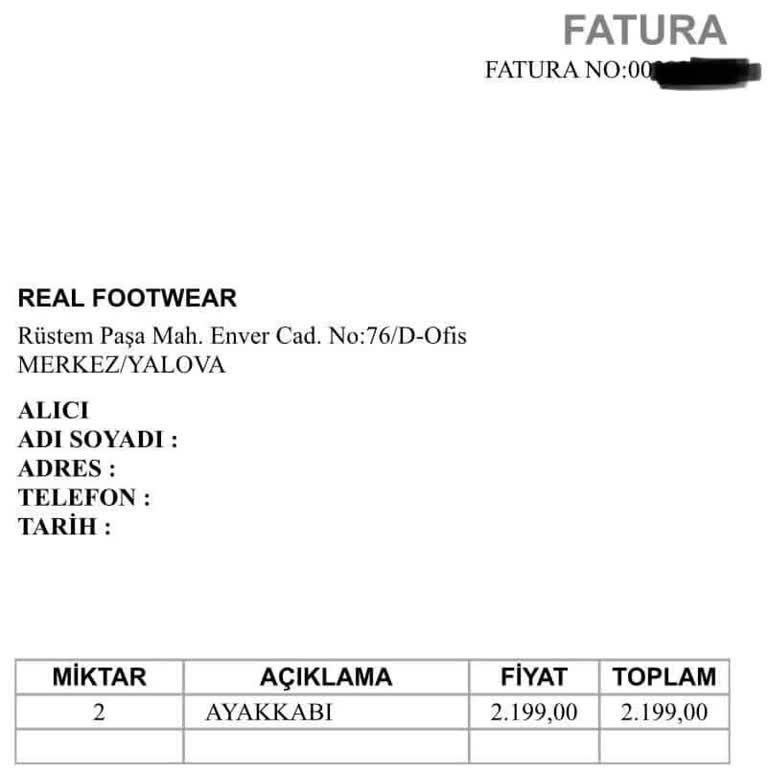 Sipariş Verdiğim Ayakkabı Yerine Alakasız Ve Kalitesiz Ürün Gönderildi