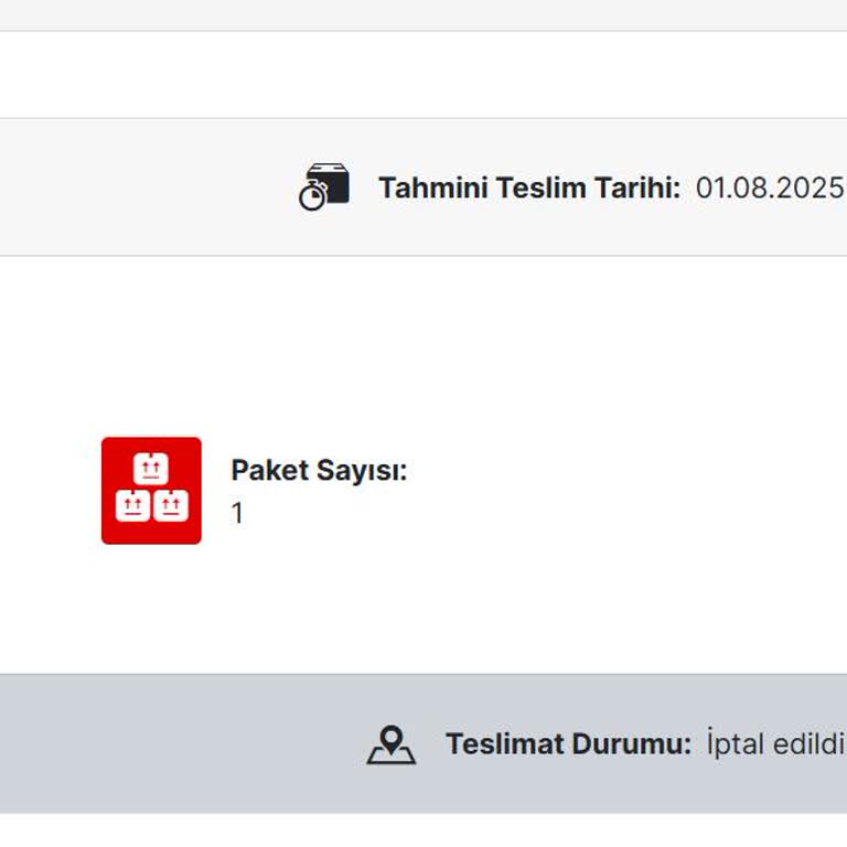 Teslimat Gecikti, Bilgilendirme Ve Çözüm Sağlanmadı