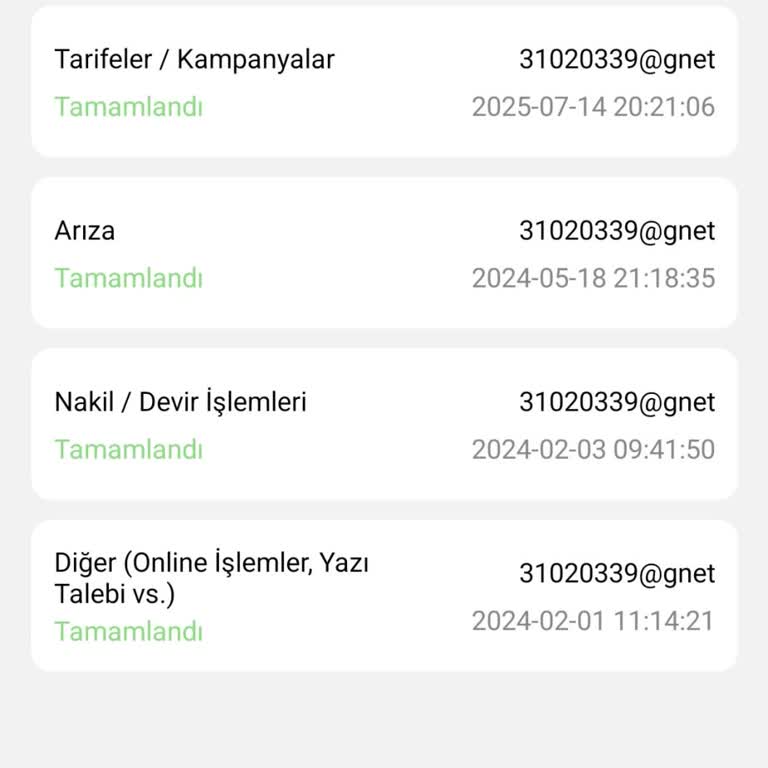 Gıbırnet Taahhüt Edilen Fiyat Yerine Yüksek Fatura Ve İade Sorunu
