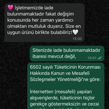 İade Talebim Reddedildi, Yasal Haklarım Göz Ardı Ediliyor