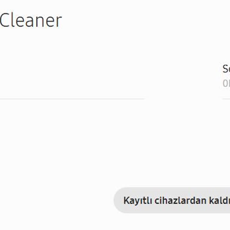 Garanti Kapsamındaki Robot Süpürgeye Servis Ücreti Talebi
