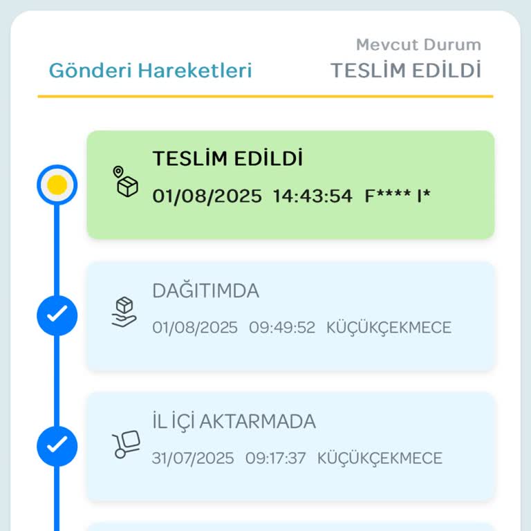 Teslim Edilmediği Halde Teslim Görünen Kargom Ve Ulaşılamayan Müşteri Hizmeti