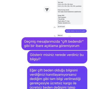 Yanlış Ve Eksik Bilgilendirme Nedeniyle Mağduriyet Ve Değişim Talebi