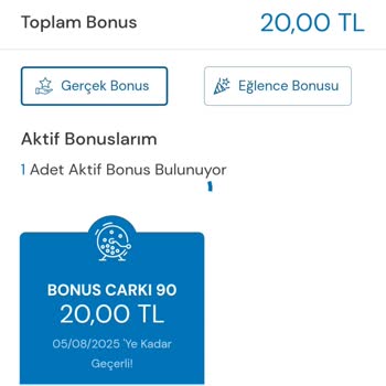 Kazandığım Bonusu Kullanamıyorum Süresi Dolmadan Erişim Engeli