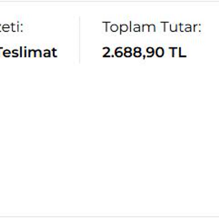 Onaylanan Siparişim Stokta Yok Denilerek Haber Verilmeden İptal Edildi