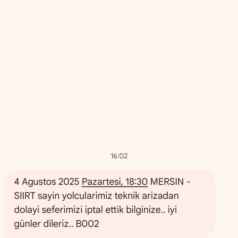 Otobüs Seferim Arıza Nedeniyle İptal Oldu Obilet Firmasına Ulaşamıyorum