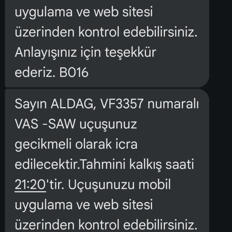 Acil Durumda Yaşanan Uçuş Gecikmesiyle Mağduriyet Ve Destek Eksikliği