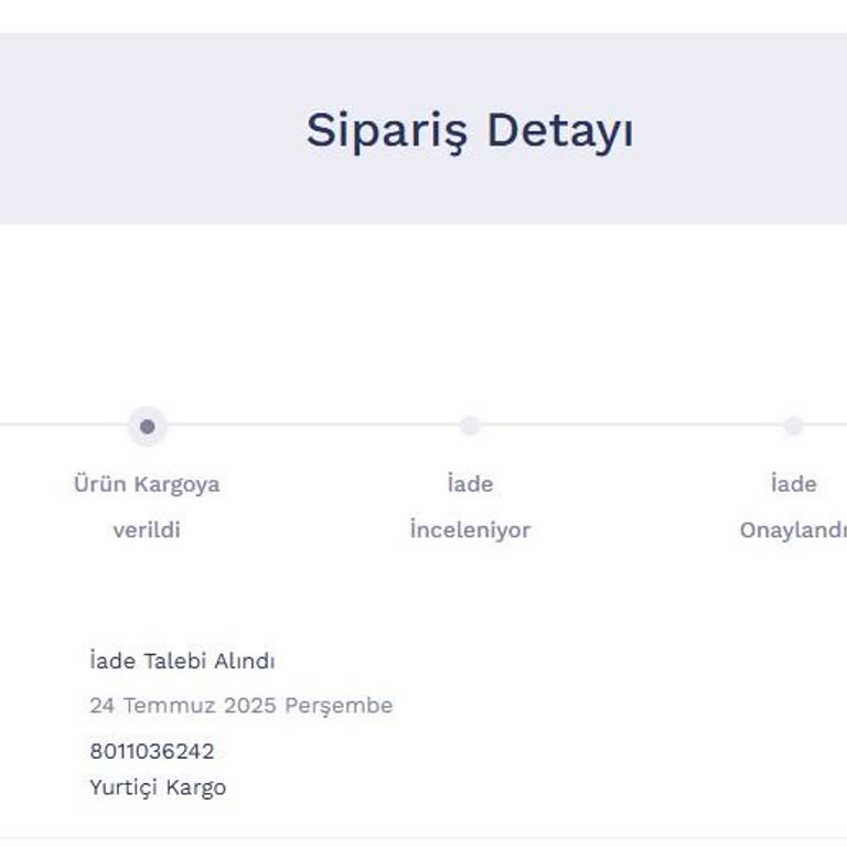 İade Sürecim Başlatılmadı Mağdur Edildim