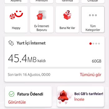 Onayım Dışında Tanımlanan Aşım Paketi Ve Çelişkili Müşteri Hizmetleri Bilgilendirmesi
