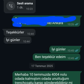 Otel Odasında Unutulan Eşyam Kayboldu Ve Geri Alamadım