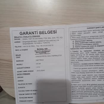 Satın Aldığım Skytech Sulu Klima Soğutma Yapmıyor, İade Talebim Reddedildi