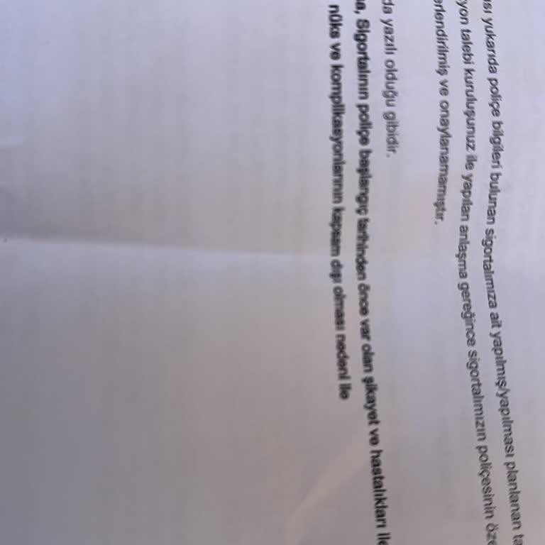 Doğa Sigorta Ameliyat Masrafımı Haksız Yere Karşılamıyor