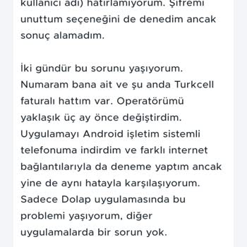 Telefon Numarasıyla Yeni Hesap Açarken Karşılaşılan Hata Ve Mağduriyet