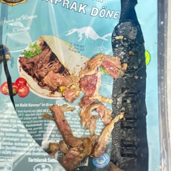 Hazır Döner Ürününde Pişmemiş Et Parçası Sorunu
