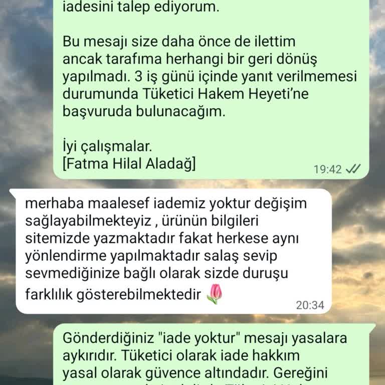 İndirimli Üründe İade Reddi Ve Tüketici Hakem Heyeti Başvurusu