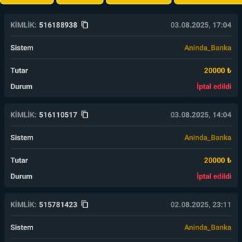 Bef Net Sitesinde 20000 TL Bakiyem Ödenmiyor Ve İletişim Sağlanamıyor