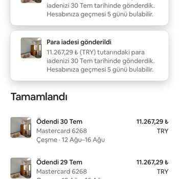 I Canceled My Airbnb Booking Immediately but Still Wait 15 Days for ₺46,000 Refund