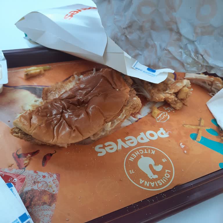 Popeyes'tan Aldığım Burgerler Sert Ve Lezzetsiz Çıktı!